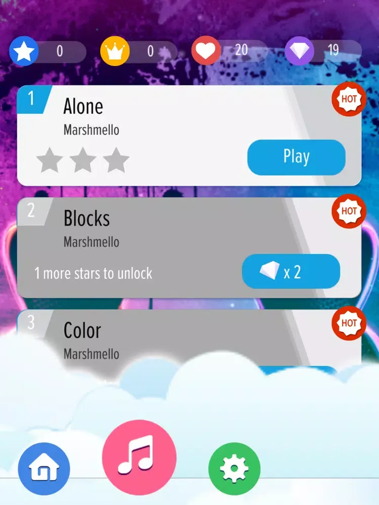 Capturas de tela do Piano Tiles 2019: Magic Piano iPad 