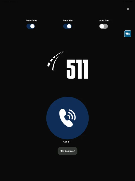 Tangkapan layar Nevada 511 iPad 