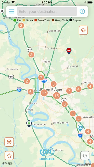 Louisiana 511 سکرین شاٹس