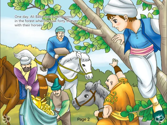 Captures d'écran de Ali Baba and Forty Thieves iPad 