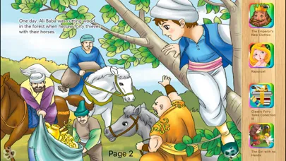 Captures d'écran de Ali Baba and Forty Thieves