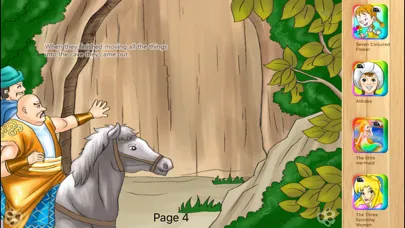 Ali Baba and Forty Thieves - Fairy Tale iBigToy應用截圖
