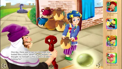 Aladdin - Bedtime Fairy Tale iBigToy Ekran Görüntüleri