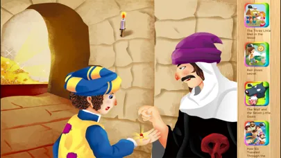 Aladdin - Bedtime Fairy Tale iBigToy Ekran Görüntüleri