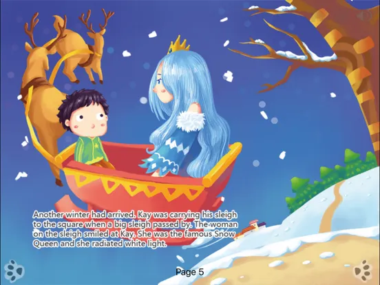 The Snow Queen iBigToy iPad  سکرین شاٹس