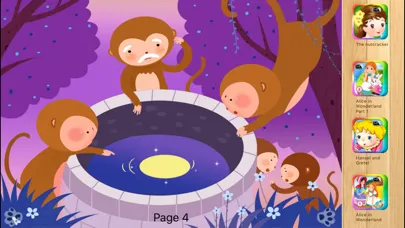 Ảnh chụp màn hình của The Monkeys Who Tried to Catch the Moon -iBigToy