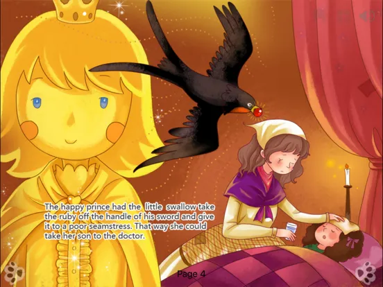 Happy Prince - bedtime Fariy Tale iBigToy iPad  سکرین شاٹس