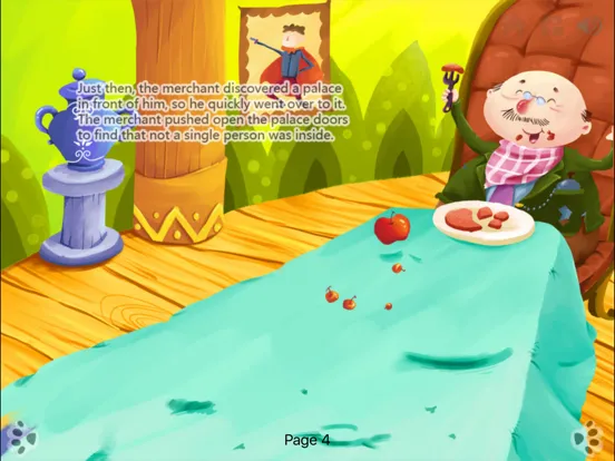 Скриншоты Beauty and the Beast - Bedtime Fairy Tale iBigToy iPad 