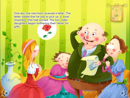 Скриншоты Beauty and the Beast - Bedtime Fairy Tale iBigToy iPad 