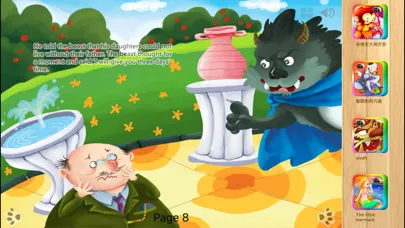 Скриншоты Beauty and the Beast - Bedtime Fairy Tale iBigToy