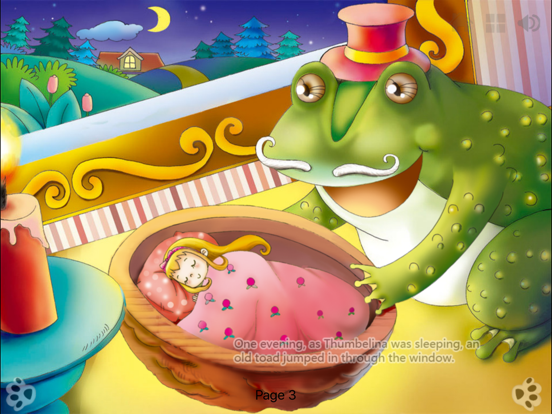 ภาพหน้าจอของ Thumbelina iBigToy iPad 