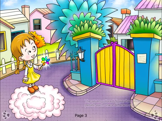 Seven Colored Flower iBigToy iPad  سکرین شاٹس