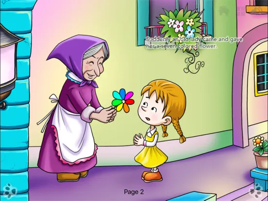 Seven Colored Flower iBigToy iPad  سکرین شاٹس