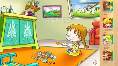 Capturas de pantalla de Seven Colored Flower - Bedtime Fairy Tale iBigToy