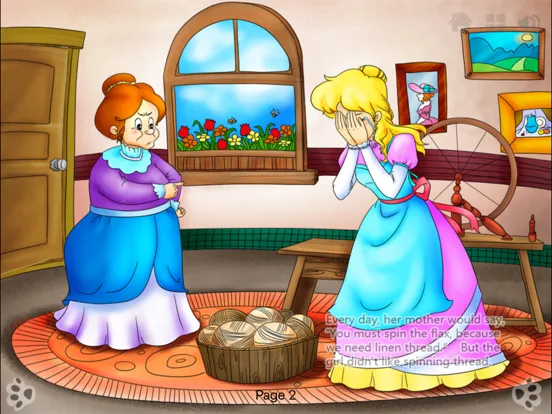 Capturas de tela do Three Spinning Women - iBigToy iPad 