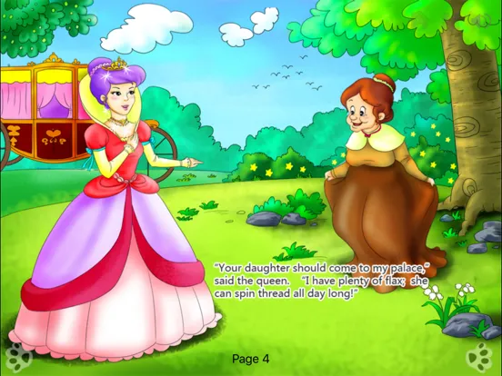 Capturas de tela do Three Spinning Women - iBigToy iPad 