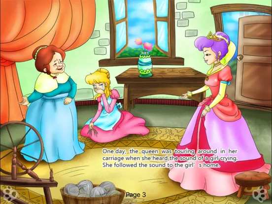 Capturas de tela do Three Spinning Women - iBigToy iPad 