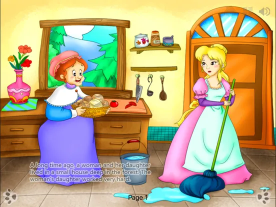 Capturas de tela do Three Spinning Women - iBigToy iPad 