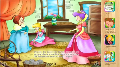 Capturas de tela do Three Spinning Women - iBigToy