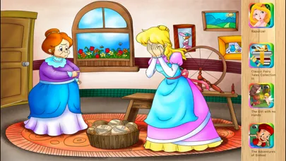 Capturas de tela do Three Spinning Women - iBigToy