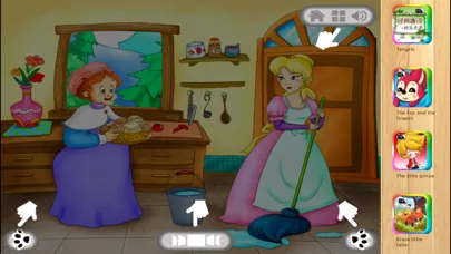 Capturas de tela do Three Spinning Women - iBigToy