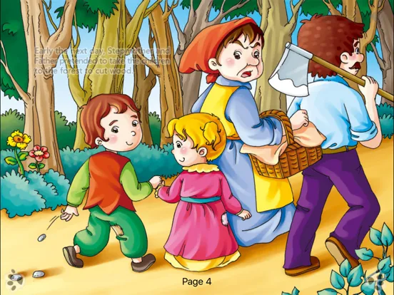 Tangkapan layar Hansel and Gretel - iBigToy iPad 