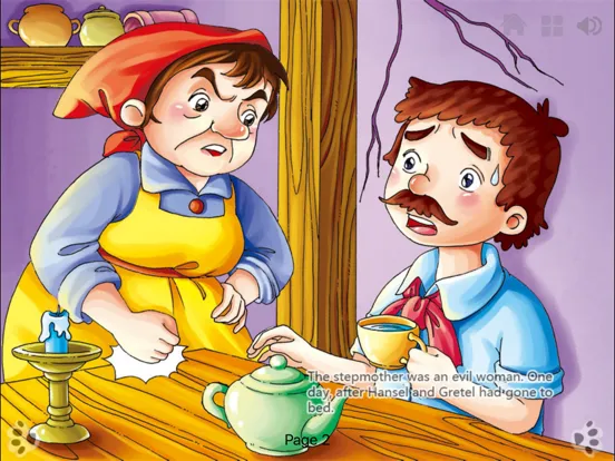 Tangkapan layar Hansel and Gretel - iBigToy iPad 