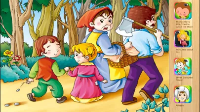 Tangkapan layar Hansel and Gretel - iBigToy