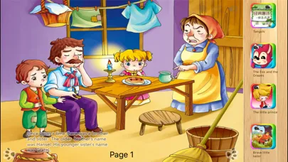 Tangkapan layar Hansel and Gretel - iBigToy
