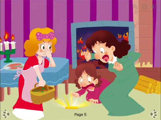 Little Men in the Wood - Fairy Tale iBigToy iPad 應用截圖