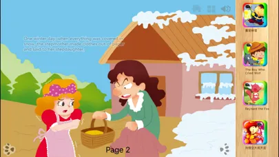 Little Men in the Wood - Fairy Tale iBigToy應用截圖