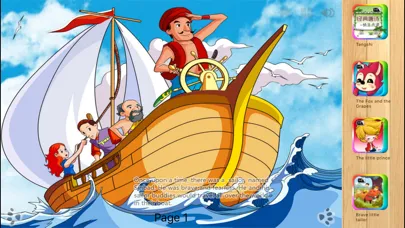 ภาพหน้าจอของ Adventures of Sinbad Bedtime Fairy Tale iBigToy