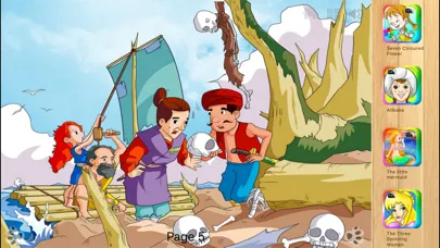 ภาพหน้าจอของ Adventures of Sinbad Bedtime Fairy Tale iBigToy