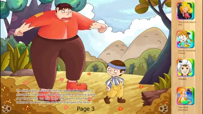 Zrzuty ekranu The Valiant Little Tailor Fairy Tale iBigToy