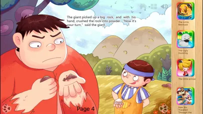 Zrzuty ekranu The Valiant Little Tailor Fairy Tale iBigToy