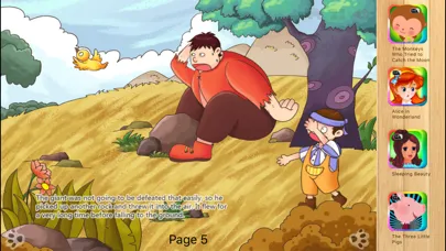 Zrzuty ekranu The Valiant Little Tailor Fairy Tale iBigToy