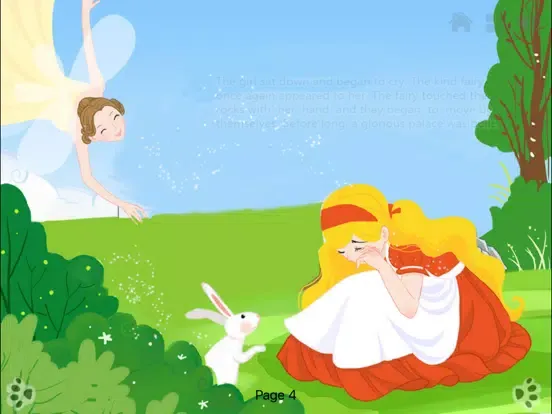Screenshot di The True Bride - Bedtime Fairy Tale iBigToy iPad 