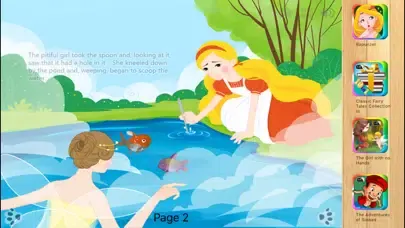 Screenshot di The True Bride - Bedtime Fairy Tale iBigToy