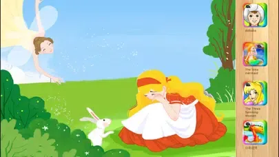 Screenshot di The True Bride - Bedtime Fairy Tale iBigToy