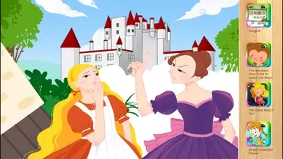 Screenshot di The True Bride - Bedtime Fairy Tale iBigToy
