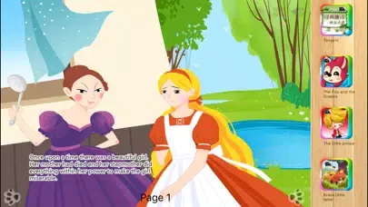 Screenshot di The True Bride - Bedtime Fairy Tale iBigToy