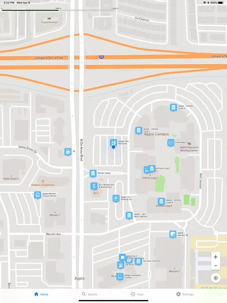 DVR Maps iPad  Screenshots