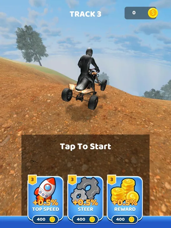 ATV Mountain Race iPad  स्क्रीनशॉट