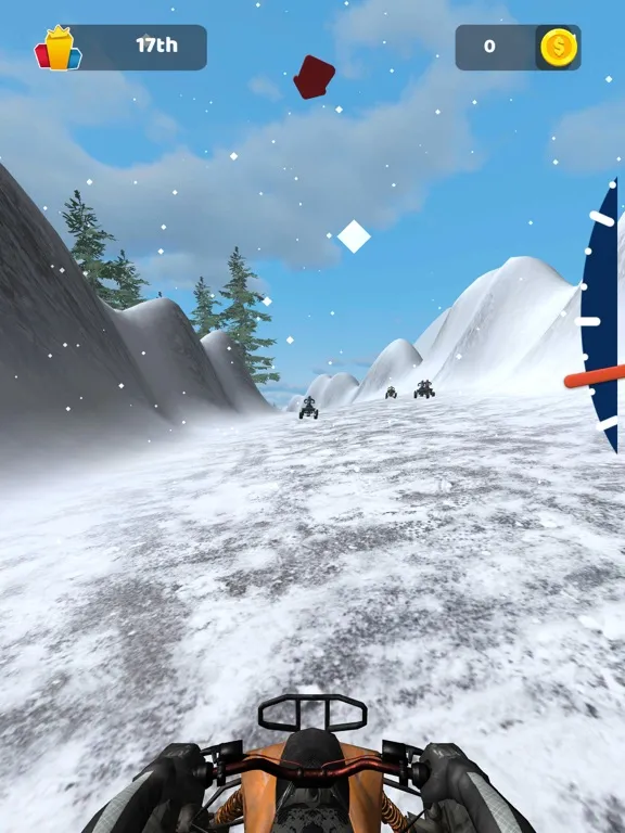 ATV Mountain Race iPad  स्क्रीनशॉट