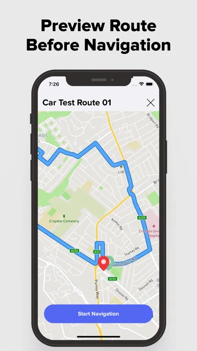 Car Driving Test Routes UK應用截圖