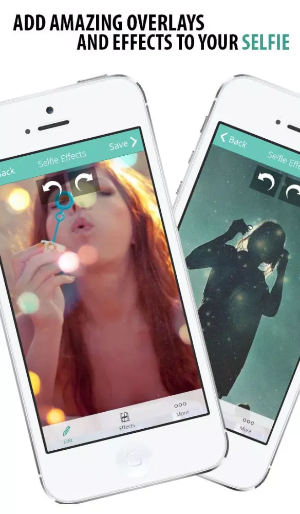 Selfie Effects - Apply Galaxy, Bokeh, Hearts And Ombre Overlays To Your Photos應用截圖