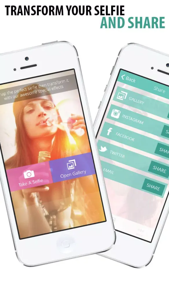 Selfie Effects - Apply Galaxy, Bokeh, Hearts And Ombre Overlays To Your Photos應用截圖