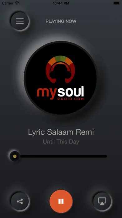 Capturas de pantalla de Mysoulradio.com