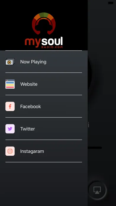 Capturas de pantalla de Mysoulradio.com