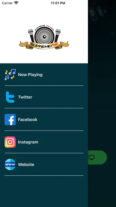 SUPREME FM スクリーンショット